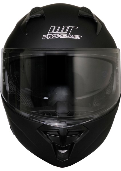 966 V2 Çene Açılır Mat Siyah Kask fırsatları