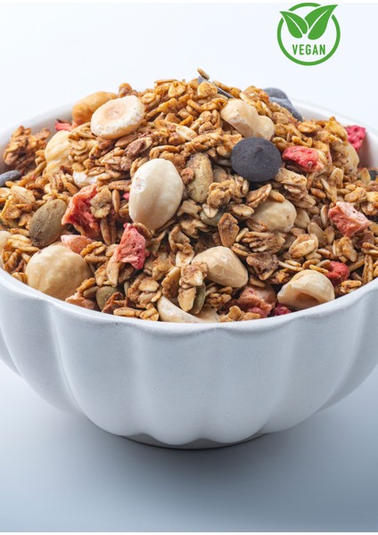 Vegan Çikolata & Çilek Granola 400 g