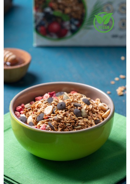 Vegan Çikolata & Çilek Granola 400 g