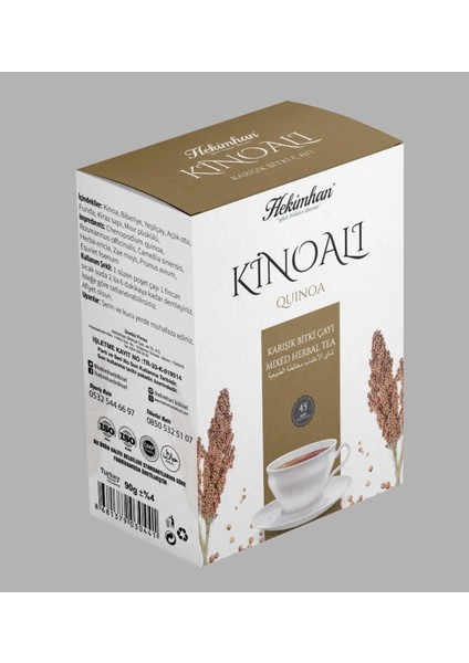 Kinoa Karışık 45'li Poşet Çay