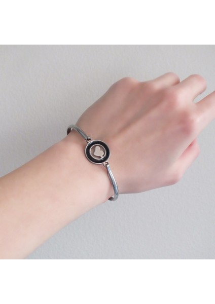 Bz 316L Çelik Kalp Detaylı Spor Kelepçe BLZ-489 fiyatları