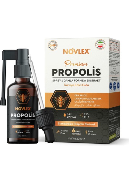 Propolis Ekstrakt Takviye Edici Gıda 20ml