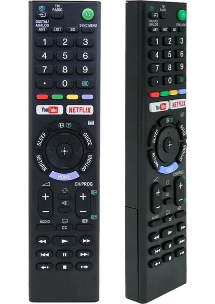 Sony Youtube-Netflıx Tuşlu LCD LED Tv Kumanda - RMT-TX202P