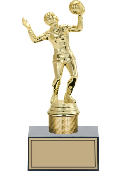 Kişiye Özel Voleybol Kadın Figürlü Kupa-Okul Kupası-Ödül Kupası-Turnuva Kupası 21 cm