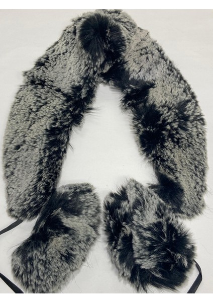 Kürk Yaka ve Manşet Takım / Yumoş Kürk