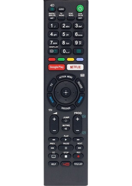 Sony Google Play-Netflıx-Youtube Tuşlu LCD LED Tv Unıversal Kumanda