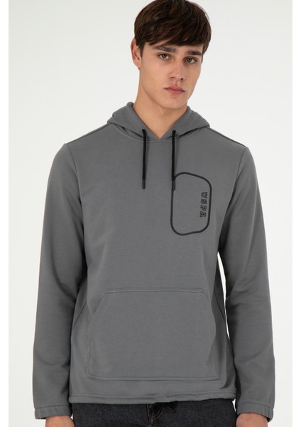 Erkek Gri Sweatshirt 50293310-VR024