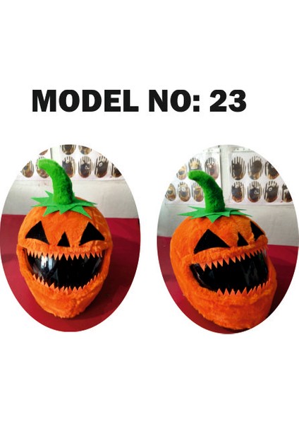 Kask Kılıfı Peluş Hallowen Kaskmanıa