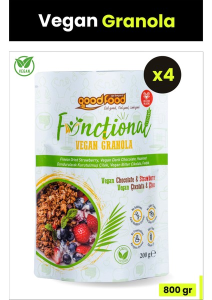 Vegan Granola 4'lü Fırsat Paketi