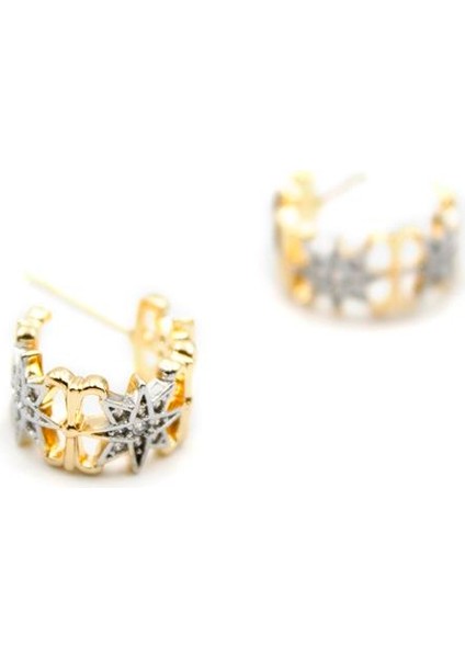 Kutup Yıldızı Küpe - Çok Renkli fiyatları