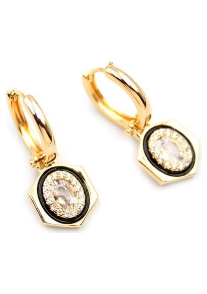 Taşlı Küpe - Beyaz fiyatları