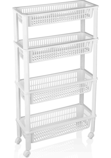 Organizer 4 Katlı Tekerli Tezgah Arası Raf Düzenleyici Org-77 fiyatları