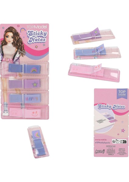 Topmodel Sticky Notes