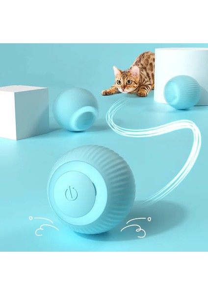 Akıllı Kedi Topu Hareketli Kedi Oyuncağı Interaktif Kedi Köpek Topu Akıllı Evcil Hayvan Oyuncağı modelleri
