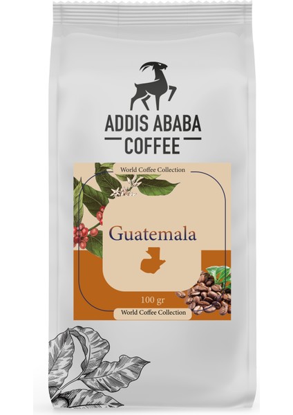 Addis Ababa Coffee Coffee 6x100 Dünya Kahveleri Çekirdek Kahve