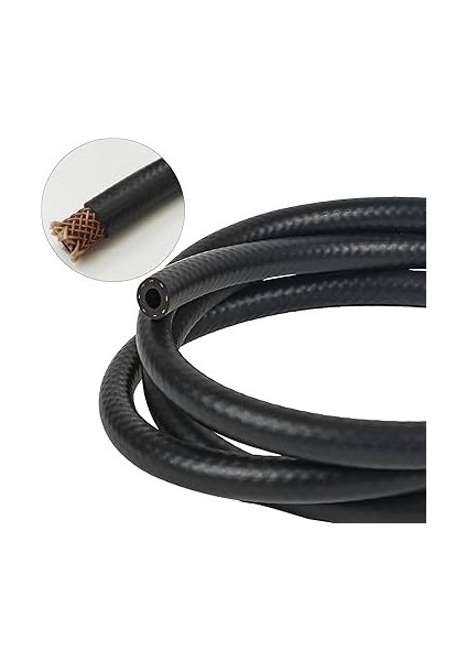 5MM*11MM Içten Örgülü Lpg/cng Benzin Hortumu Nbr (Nitril) 1metre