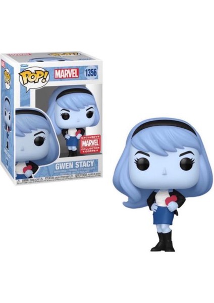 Pop Spider-Man Blue Gwen Stacy 1356 Collector Corps Exclusive 2024 Figür