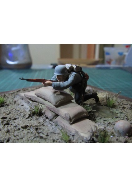 German Panzer Grenadier-8 1/35 Ölçekli Tamiya Maket