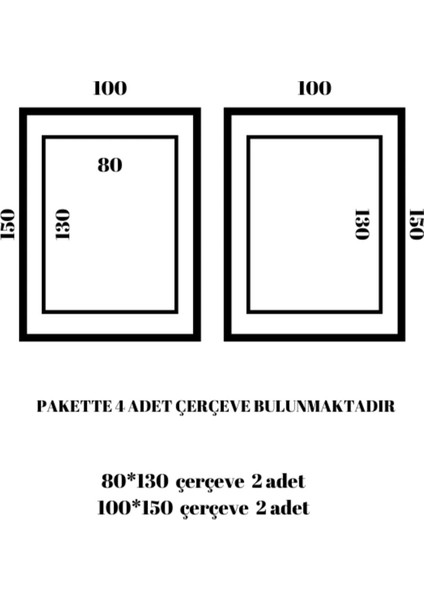 Boyanabilir Duvar Çıtası 2,5 cm (Kesimli Hazır Paket)