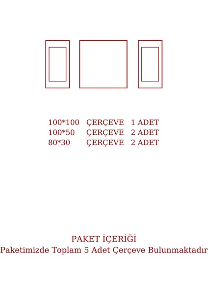 Boyanabilir Duvar Çıtası 4 cm Kesimli Hazır Paket