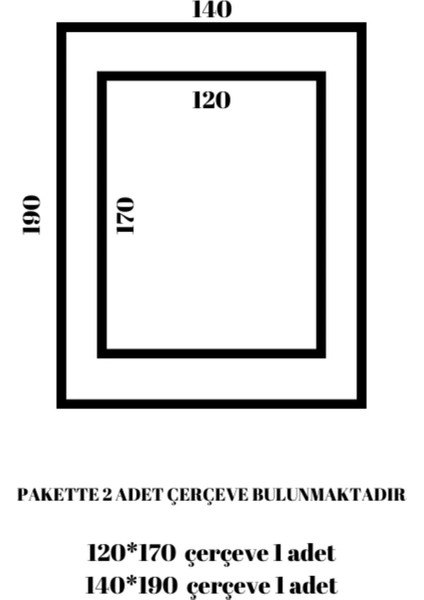 Boyanabilir Duvar Çıtası 2,5 cm (Kesimli Hazır Paket)