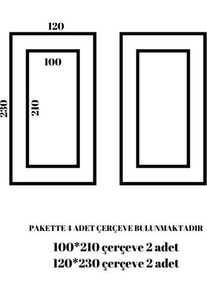 Boyanabilir Duvar Çıtası 2,5 cm (Kesimli Hazır Paket)