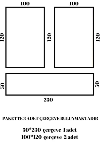 Boyanabilir Duvar Çıtası 2,5 cm (Kesimli Hazır Paket)