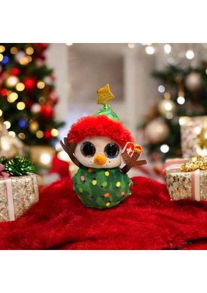 Yeşil Kardan Adam Beanie Boos Garland