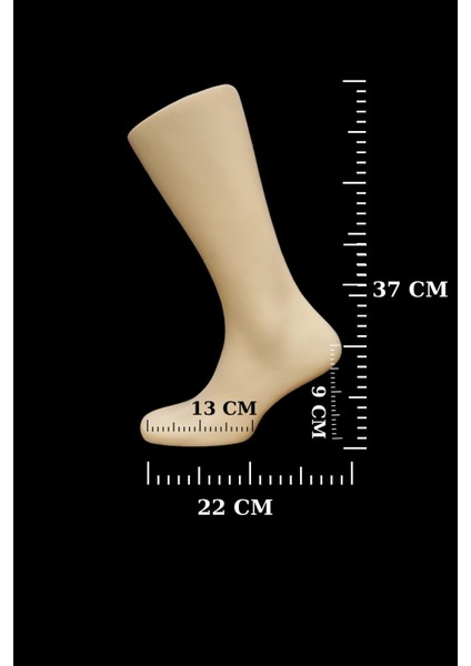 Yerli Üretim Yüksek Kalite Polyester Erkek Sol Ayak Kısa Çorap Mankeni fiyatları