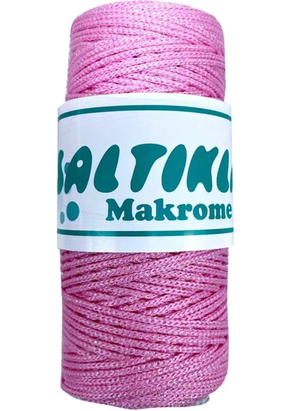 1 Adet Polyester Simli Makrome Ipi SS-1545