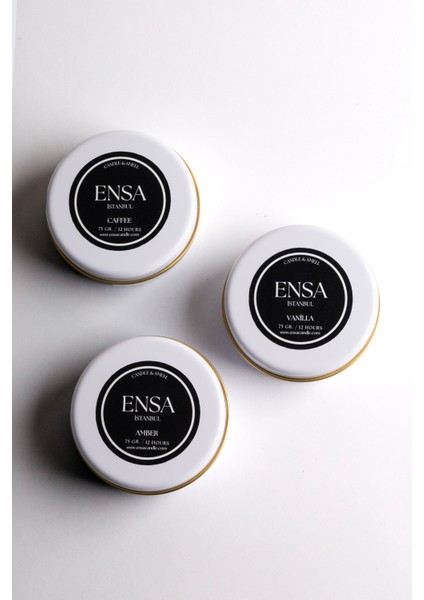 Amber Kokulu Teneke Mum 75 Gr. fiyatları