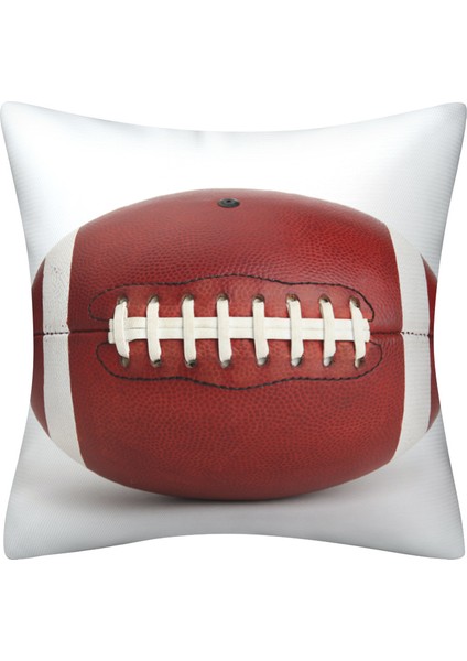 Dekoratif 45X45 cm Çocuk Odası Basketbol Desenli Yastık Kılıfı (Yurt Dışından)