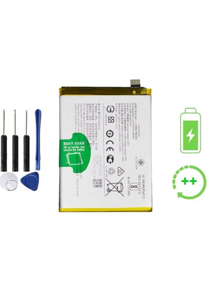 Vivo V21 5g Ile Uyumlu Güclendirilmis Ithal Pil Batarya V2050 B-P9