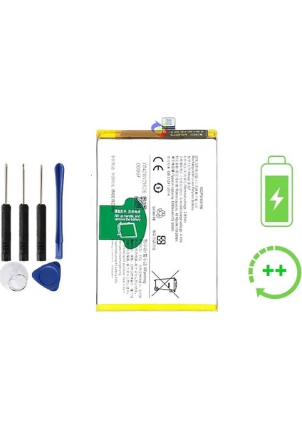 Vivo Y15A Y15S Ile Uyumlu Güclendirilmis Ithal Pil Batarya B-S7