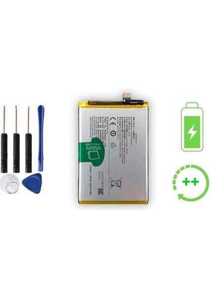Vivo Y12S Ile Uyumlu Güclendirilmis Ithal Pil Batarya B-05