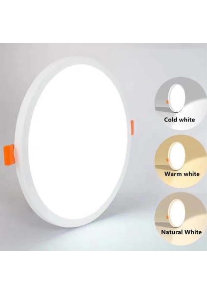 CT-5647B 15W Plus LED Panel Yuvarlak Armatür Soğuk Beyaz 6400K fiyatları