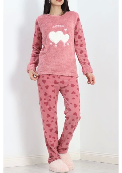 Polar Pijama Takımı Pembebeyaz - 19200.1048.
