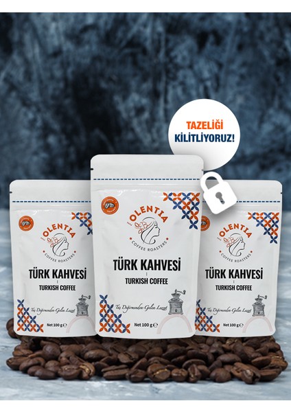 3 x Geleneksel Türk Kahvesi 100gr