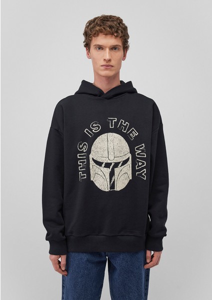 The Mandalorian Baskılı Antrasit SWEATSHIRT0S10292-80022