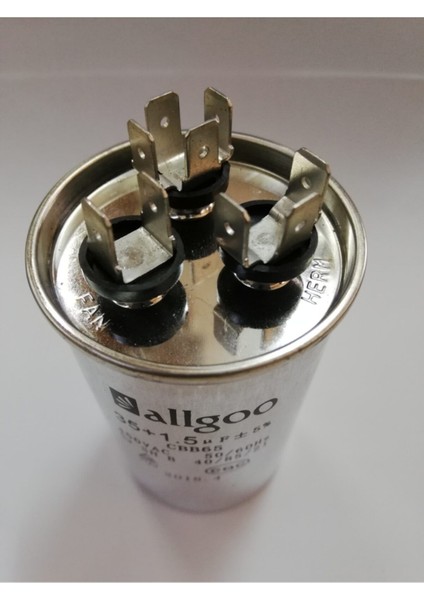 Klima Kondansatör Kapasitör 45+2,5 Uf 450 Vac -50/60 Hz