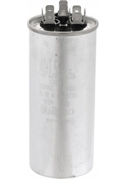Capasitör Kondansatör 40+1.5 ?f 450 Vac - 50-60 Hz