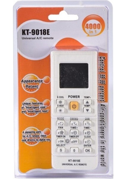 Klima Kumanda Azm KT-9018E