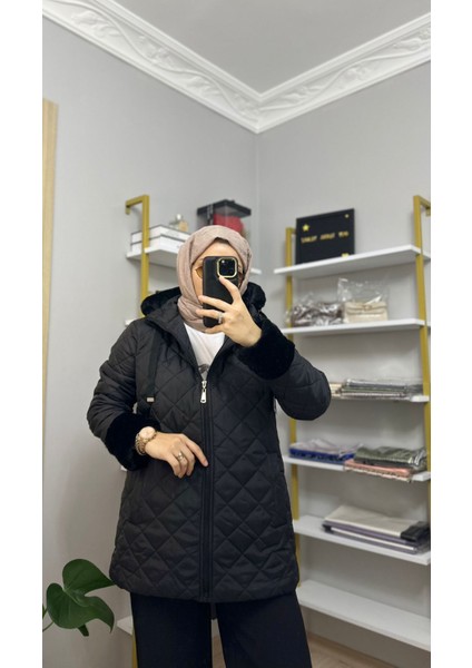 Kapüşonlu Kapitone Mont fiyatları