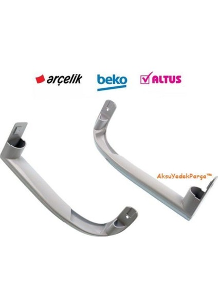 -Beko-Altus Buzdolabı Alt Üst Kapı Kolu Tutamak