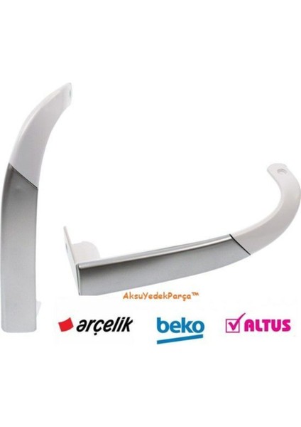 -Beko-Altus Buzdolabı Alt Üst Kapı Kolu Tutamak