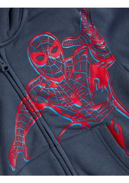 Spider-Man:trade_mark: Kapüşonlu Sweatshirt (2-8 Yaş)