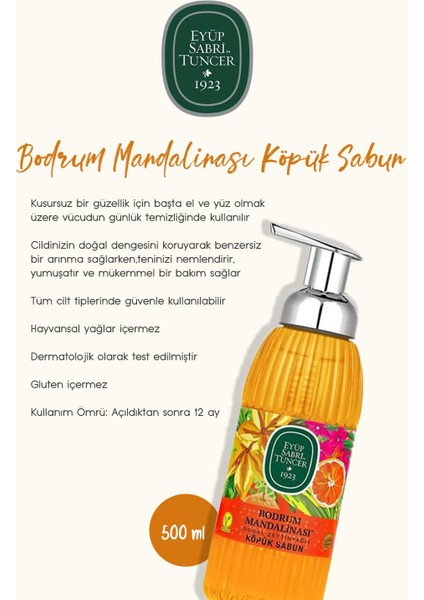 Sabun Paket 500 ml Desert Oud, Amber, Bodrum Mandalina, Kiraz Çiçeği, Night Oud ve Rosie
