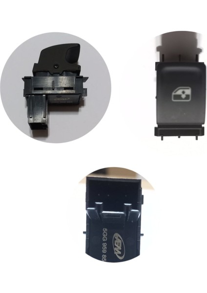 CAM ANAHTARI VOLKSWAGEN TIGUAN GOLF PASSAT YM TEKLİ OKLU