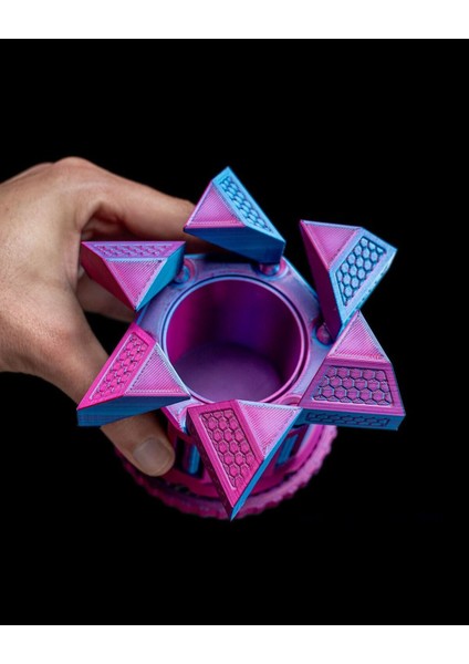 Tekno Trust Kubbeli Veranda Masaüstü Obje Çevirmeli Saklama Kutusu 10 cm fırsatları