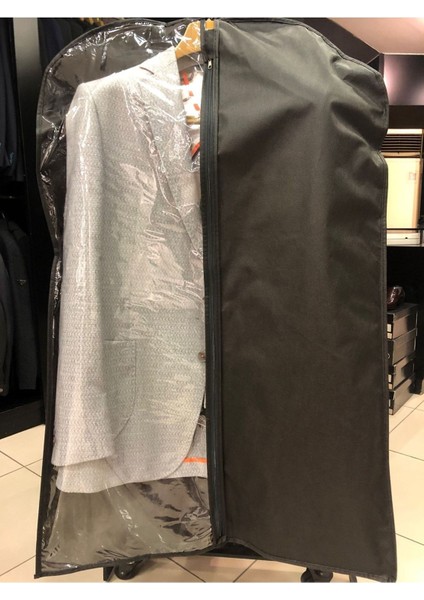 Tekno Trust Std Takım Elbise Kılıfı, 5 Adet Pvc Şeffaf, 64 x 100 cm Siyah Klasik fiyatları